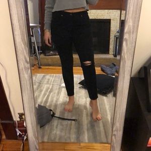 Black banana republic jeans
